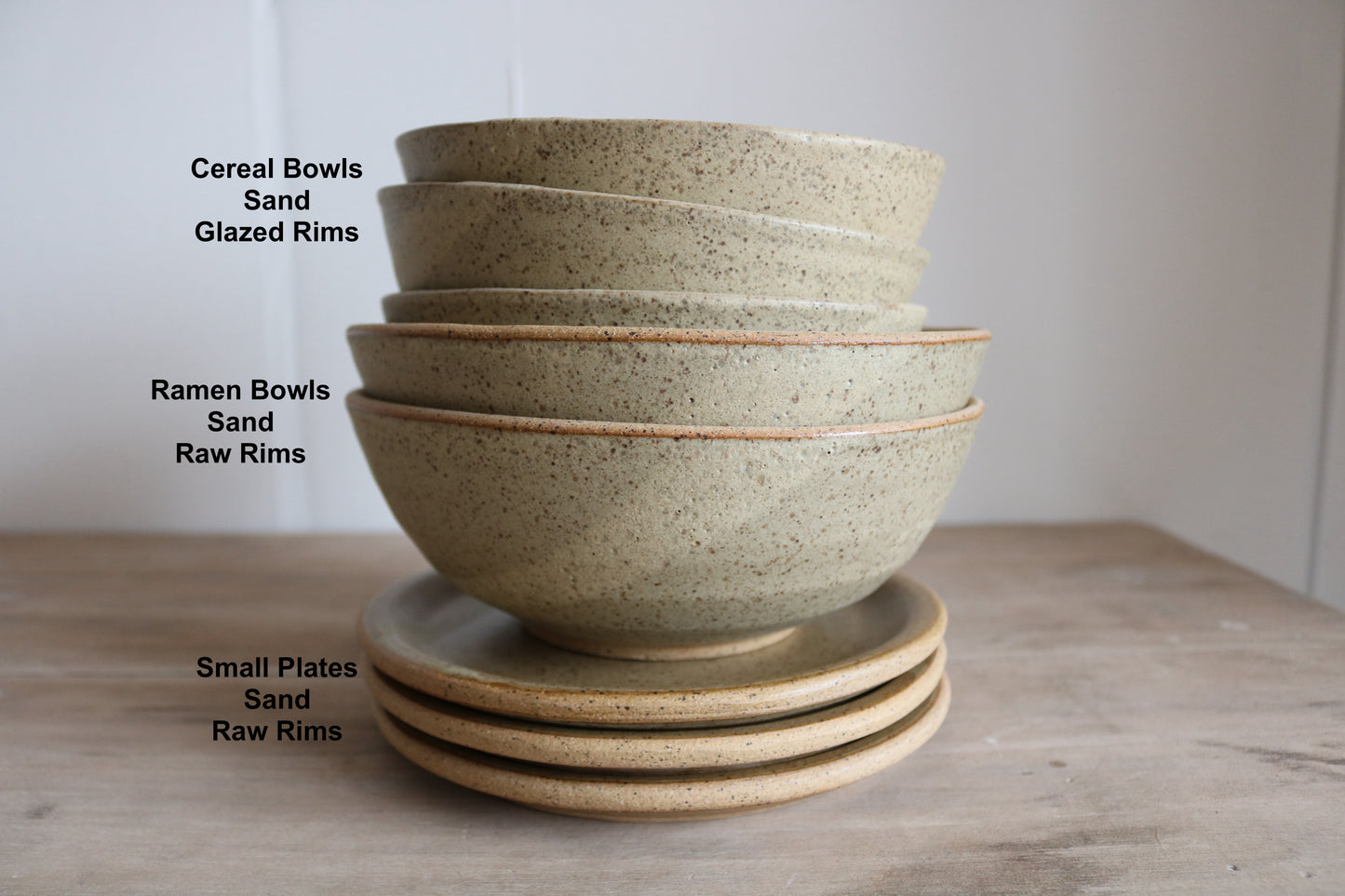 The Full Dinnerware Set - 8 place settings