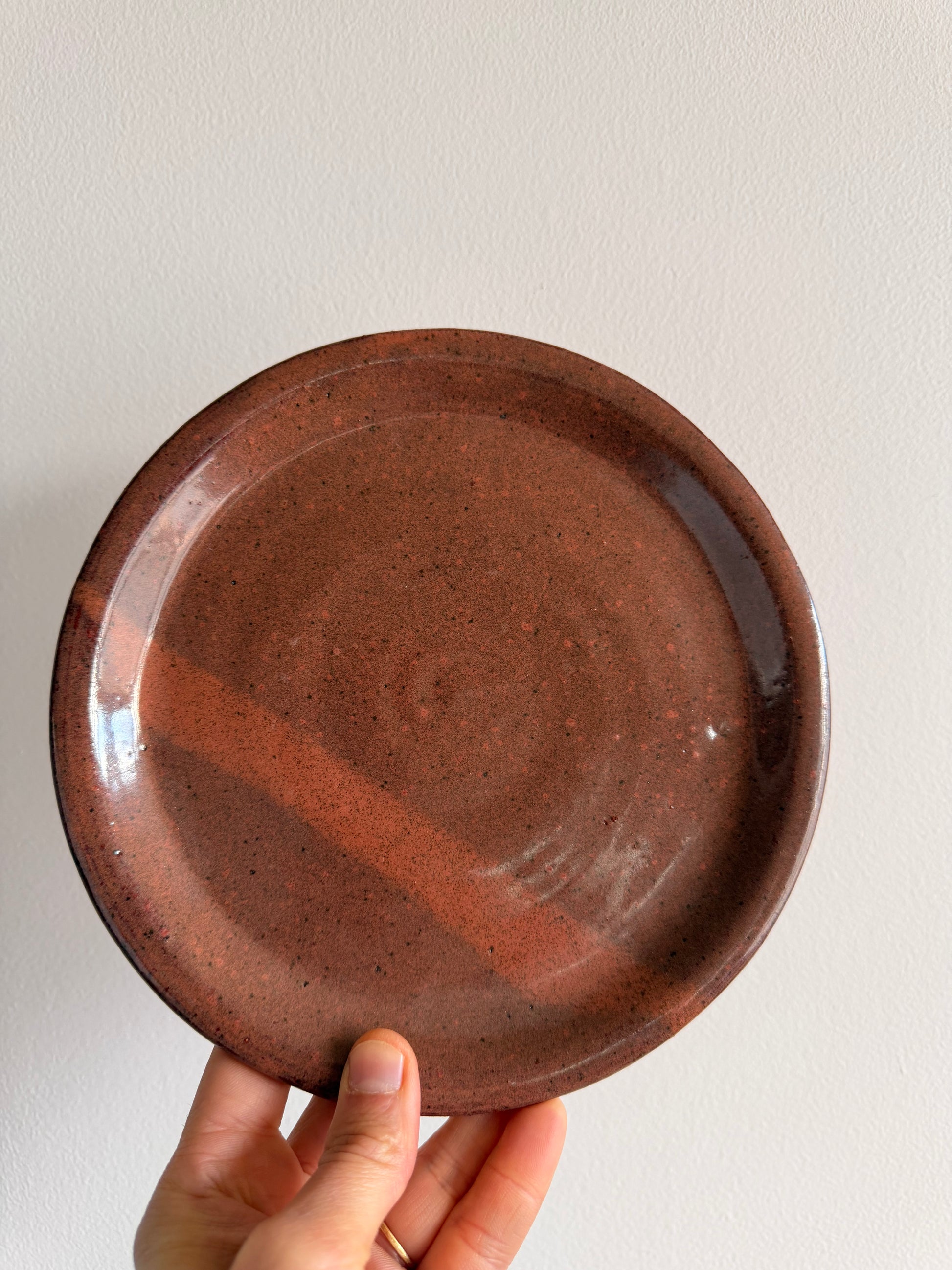 Seconds Small Plate - KJ Pottery 