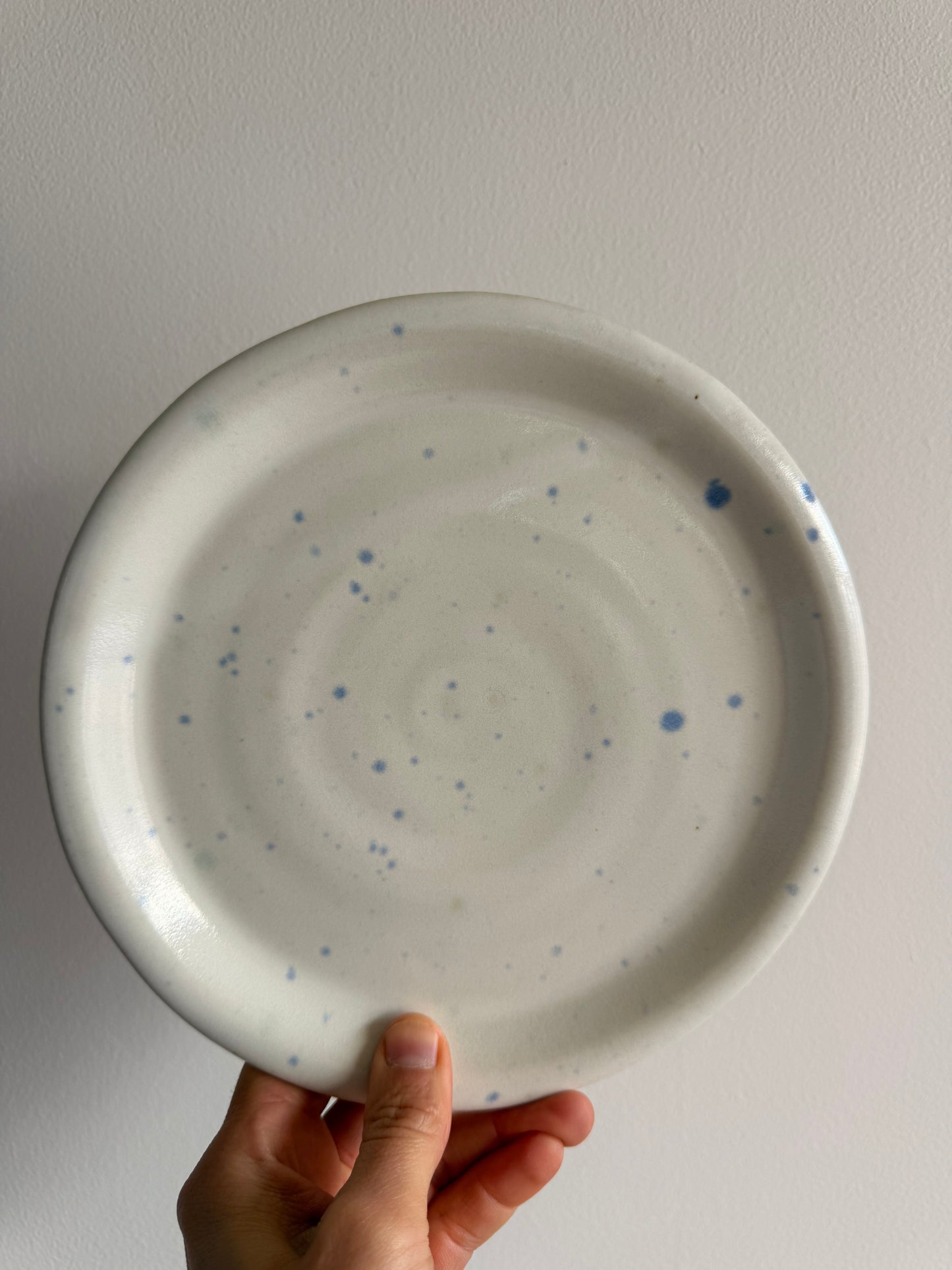 Seconds Small Plate - KJ Pottery 