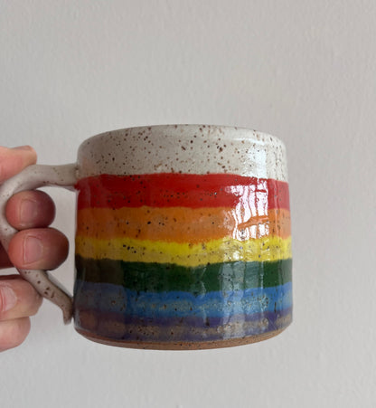 🌈 Handmade Pride Mug – KJ Pottery | Limited Edition for Pride Month PRE-ORDER