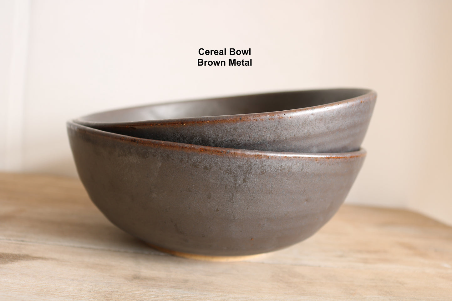 Seconds Cereal Bowl - KJ Pottery 