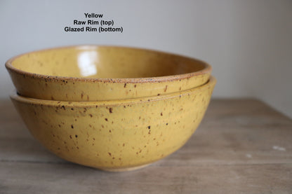 Seconds Ramen Bowl - KJ Pottery 