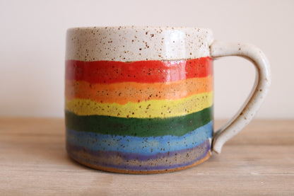 🌈 Handmade Pride Mug – KJ Pottery | Limited Edition for Pride Month PRE-ORDER
