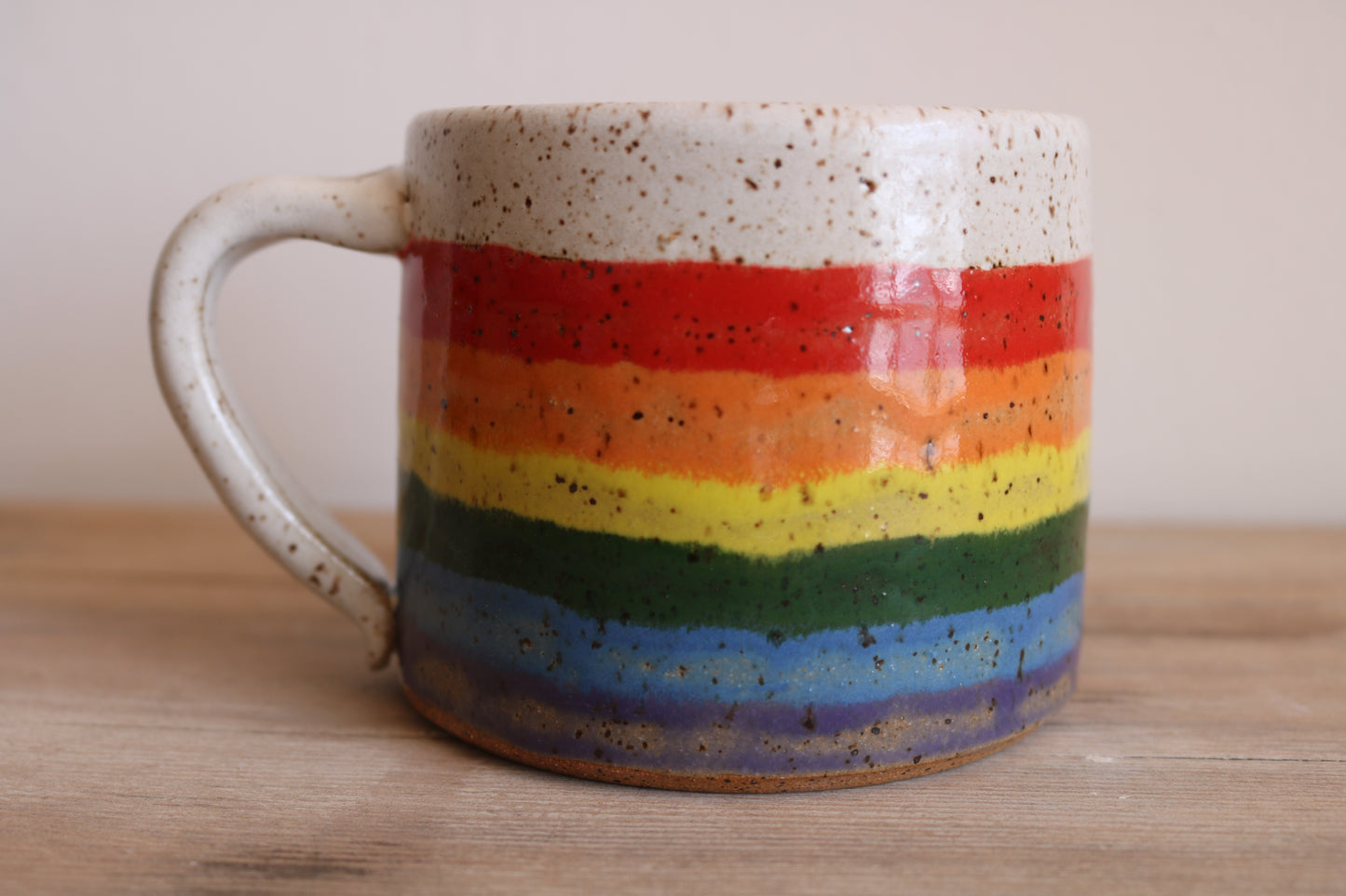 🌈 Handmade Pride Mug – KJ Pottery | Limited Edition for Pride Month PRE-ORDER