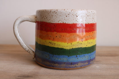 🌈 Handmade Pride Mug – KJ Pottery | Limited Edition for Pride Month PRE-ORDER