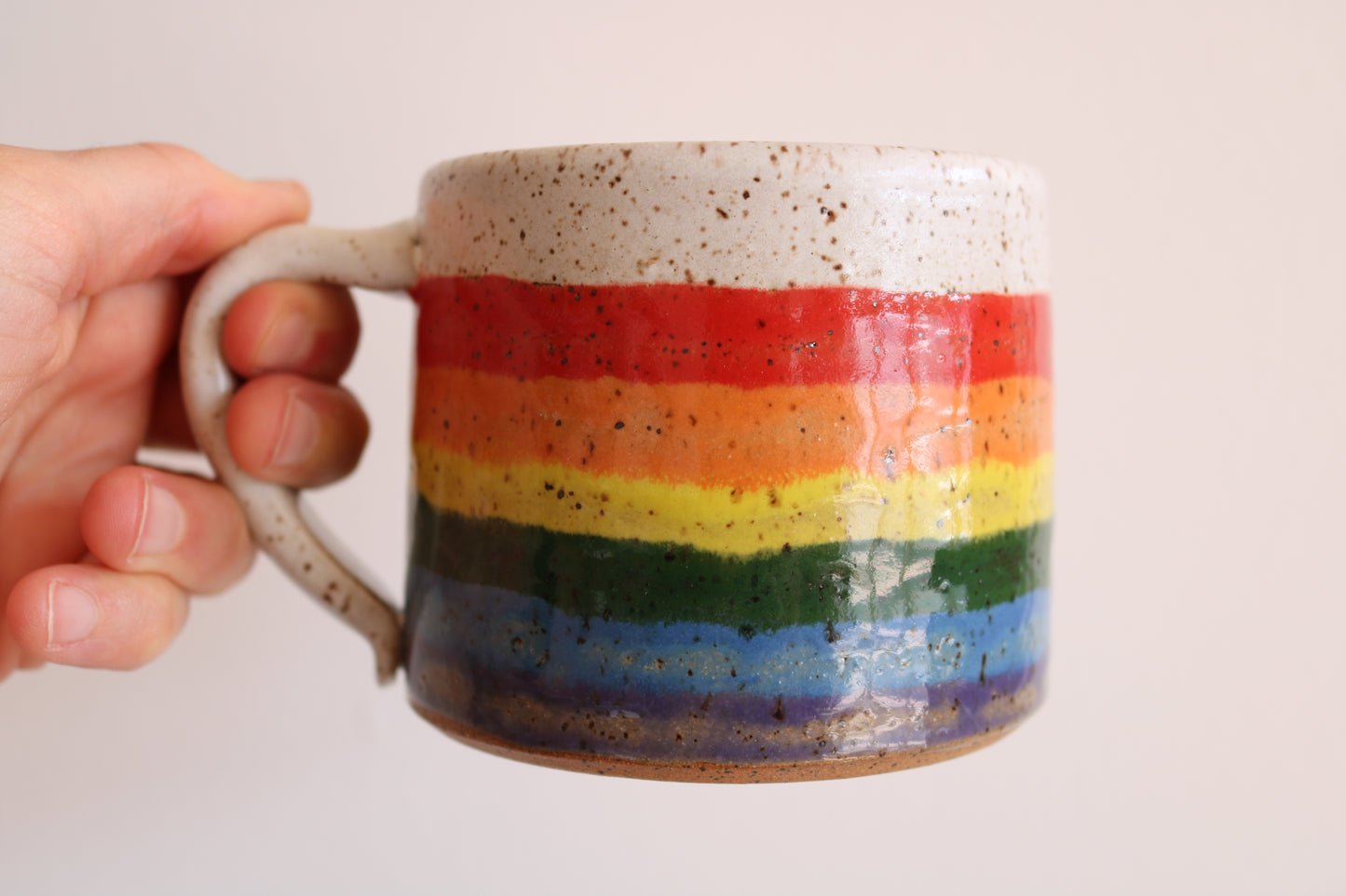 🌈 Handmade Pride Mug – KJ Pottery | Limited Edition for Pride Month PRE-ORDER