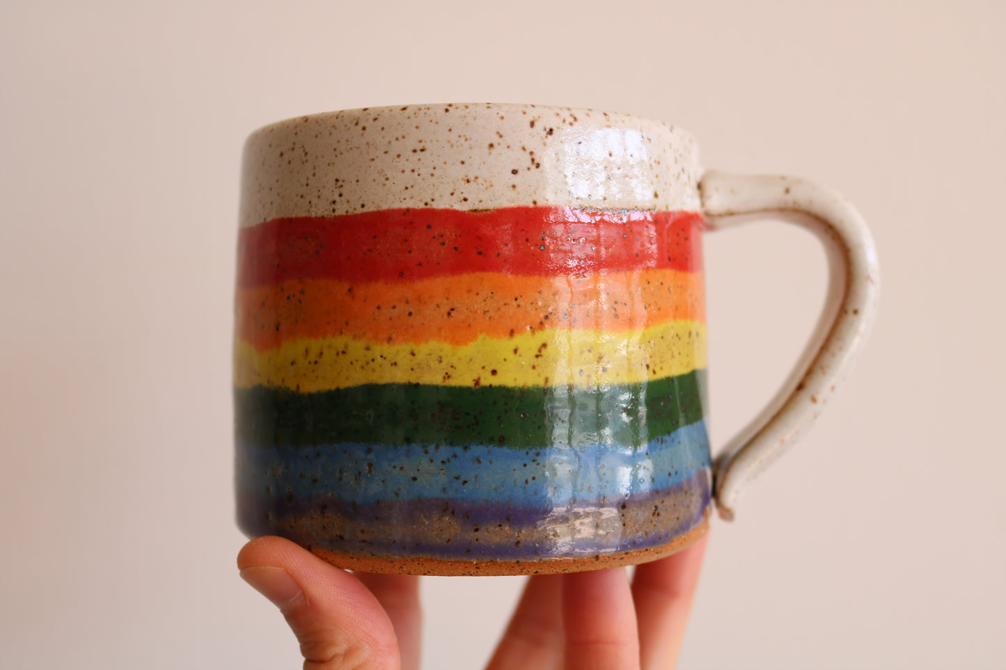 🌈 Handmade Pride Mug – KJ Pottery | Limited Edition for Pride Month PRE-ORDER