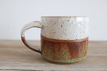 Load image into Gallery viewer, Mug - White and desert green
